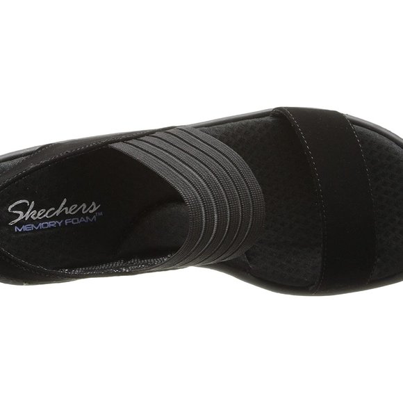 SKECHERS Rumblers-Sci-Fi Women's Wide Width Casual Wedge Sandals - Picture 4 of 7